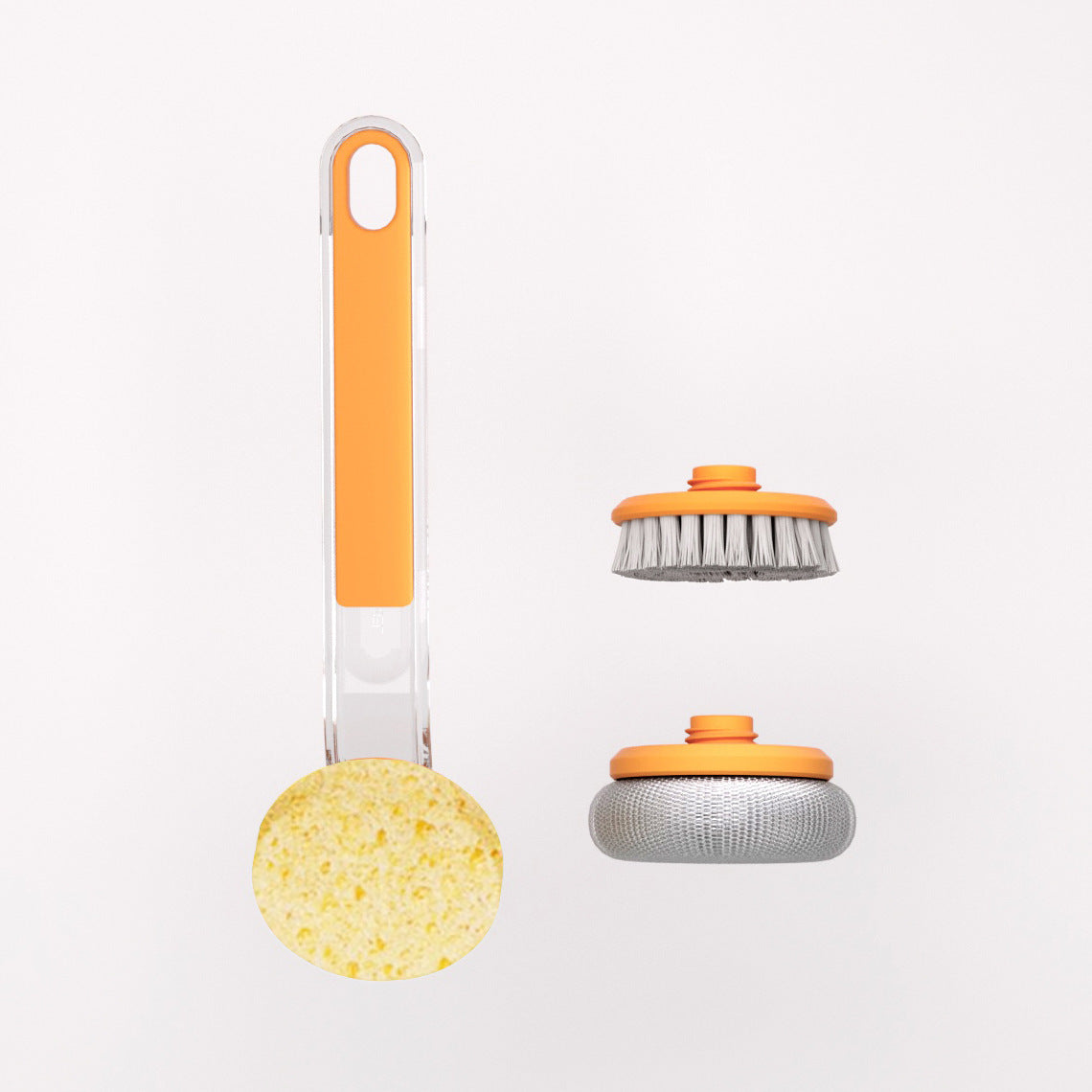 Multi-Function Long Handle Wok Cleaning Brush