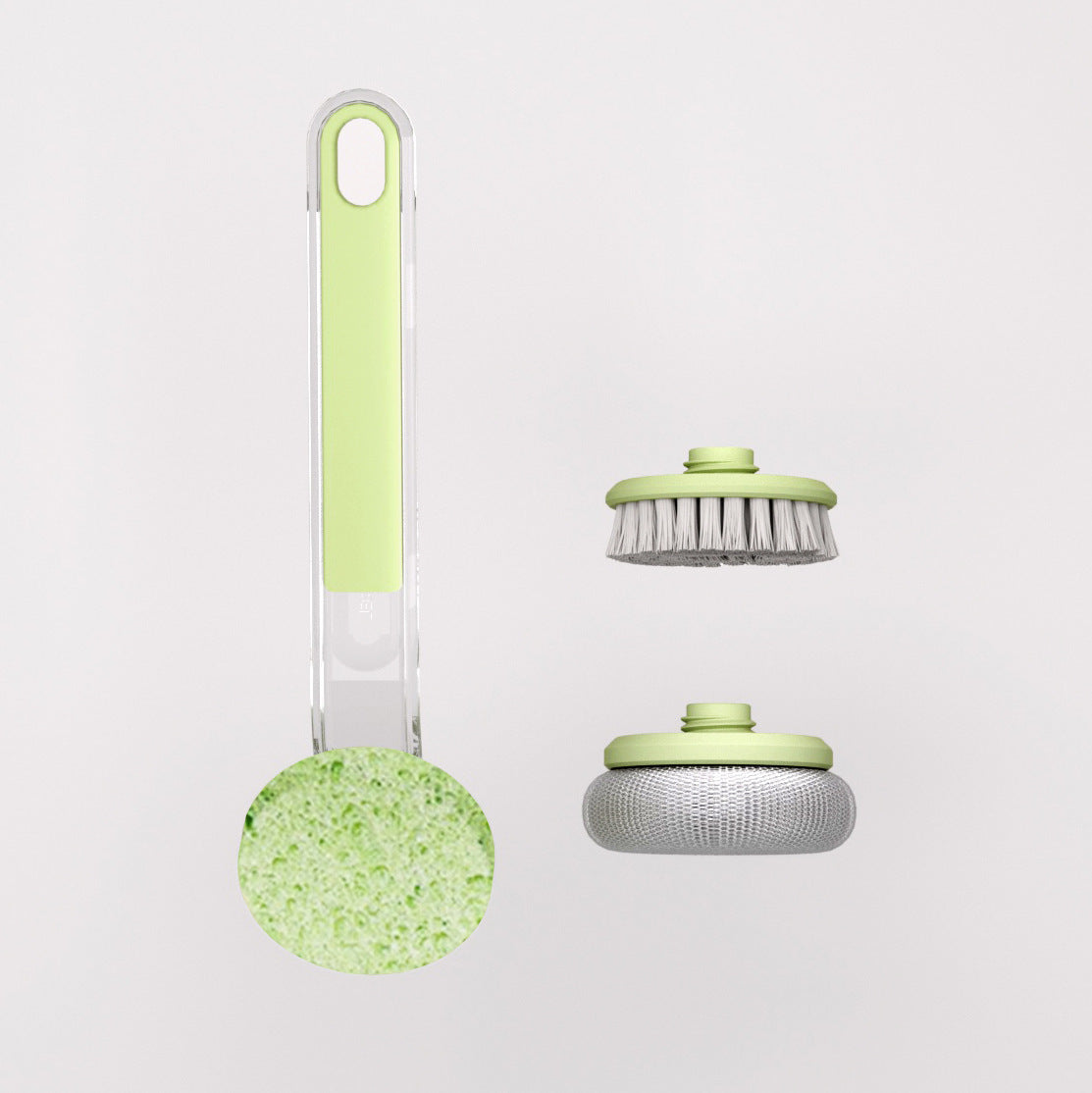 Multi-Function Long Handle Wok Cleaning Brush
